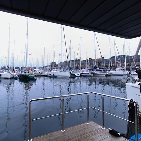 Hausboot Fjord Meeresbrise Mit Dachterrasse In Flensburg Buitenkant foto